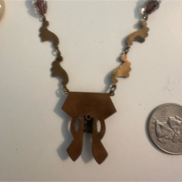 Vintage 1920’s Pididdly Links choker necklace - Picture 2 of 7